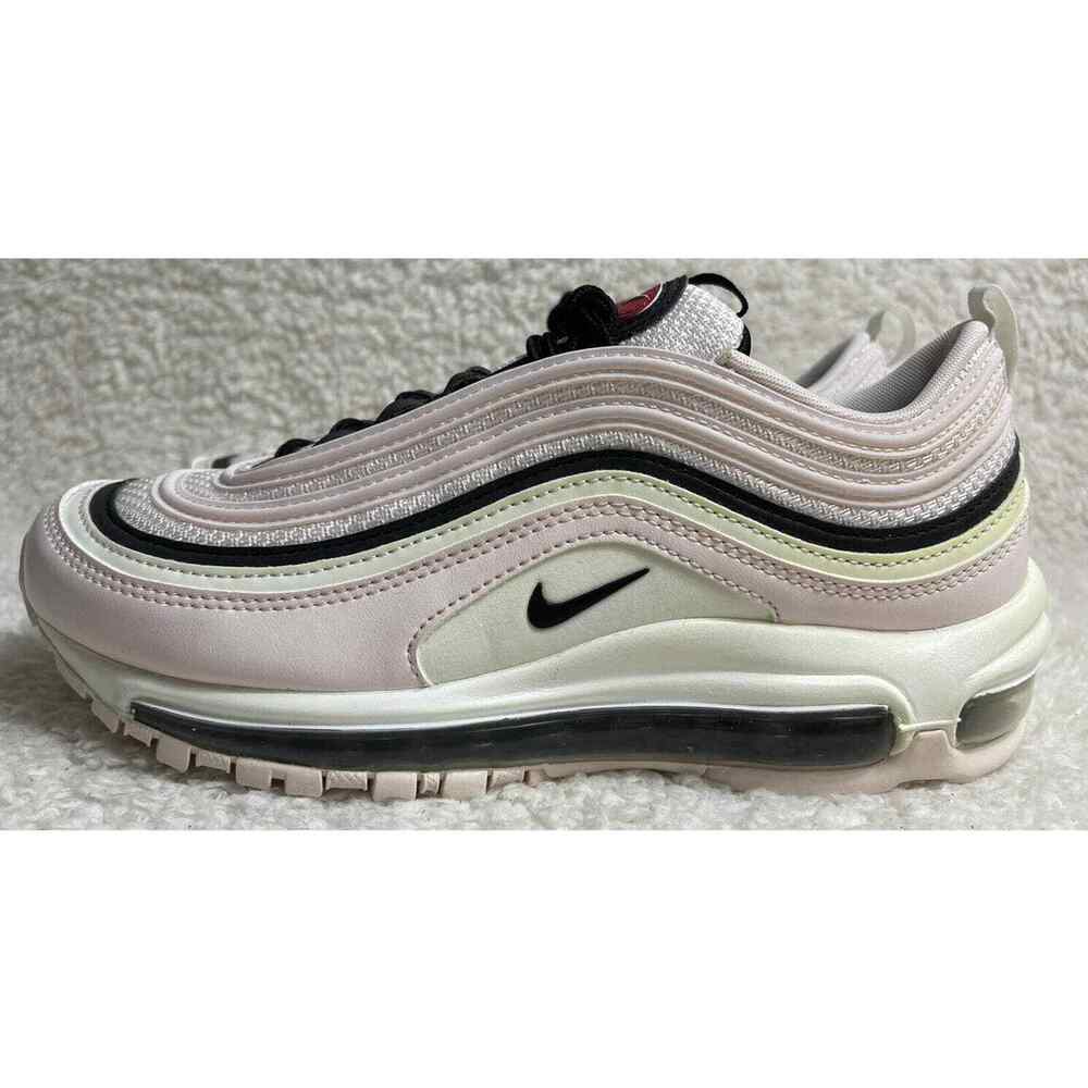 Nike Air Max 97 Light Soft Pink White Black 921733 603 Women's Size 7.5